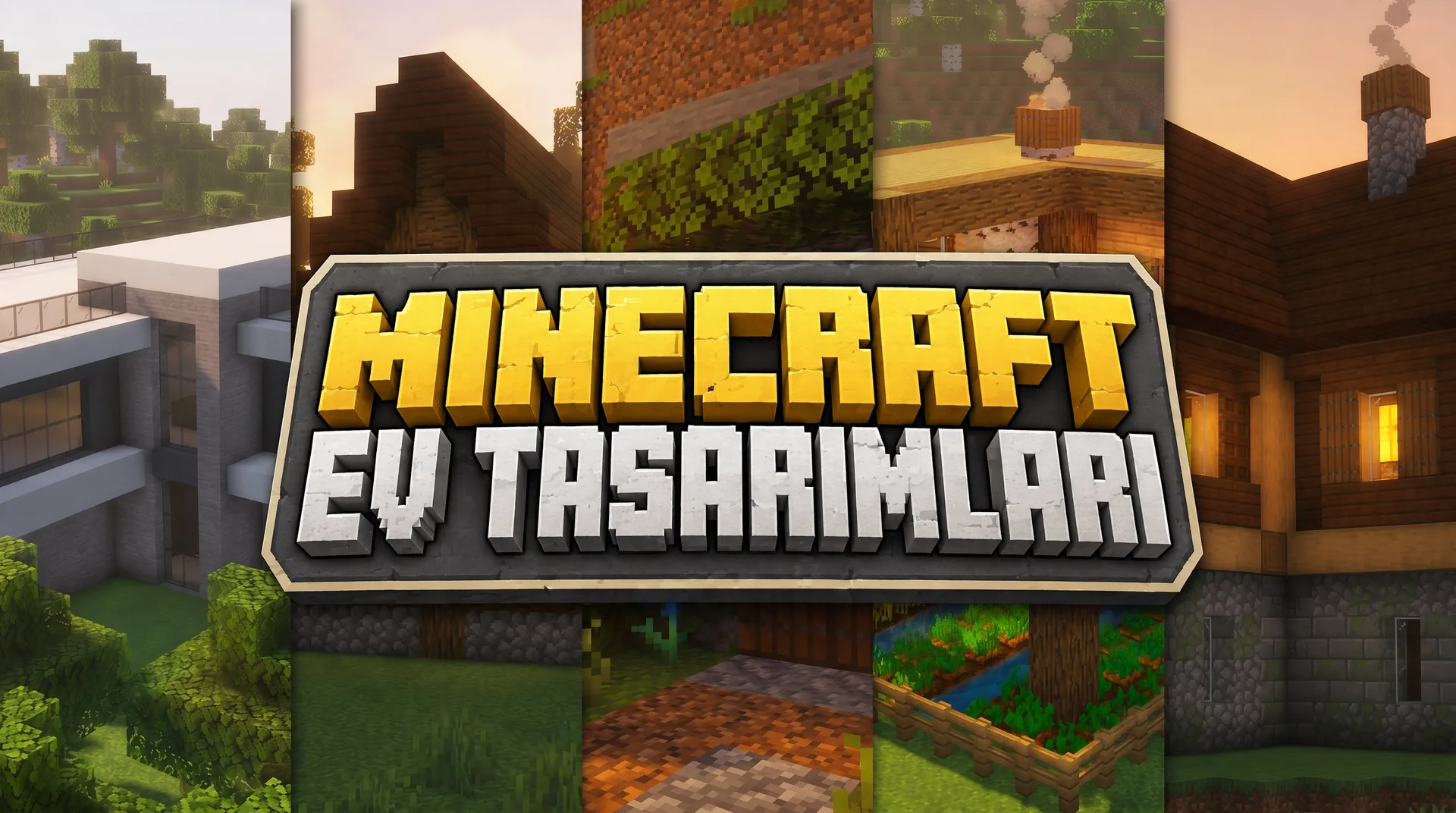 Minecraft'ta "Kutu" Evlerden Sıkılanlar İçin Yapımı Kolay 5 Estetik Tasarım