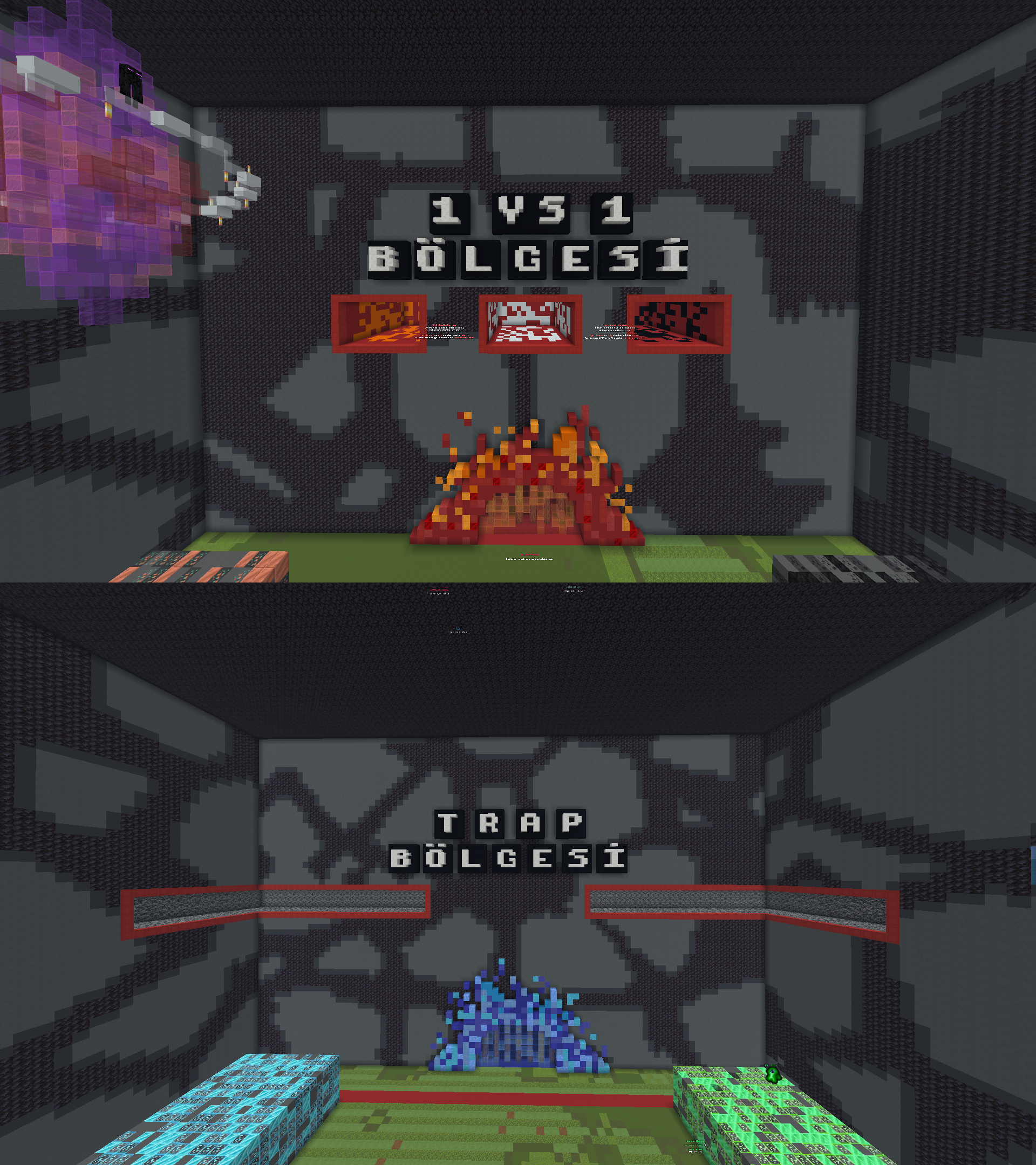 1VS1 Düello Odası ve Trap Bölgesi